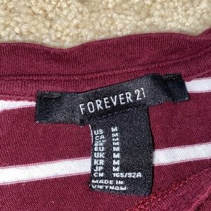 Forever 21 striped tshirt